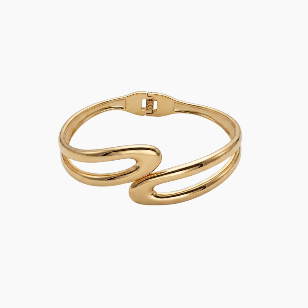 Onde Bracelet - Gold Double