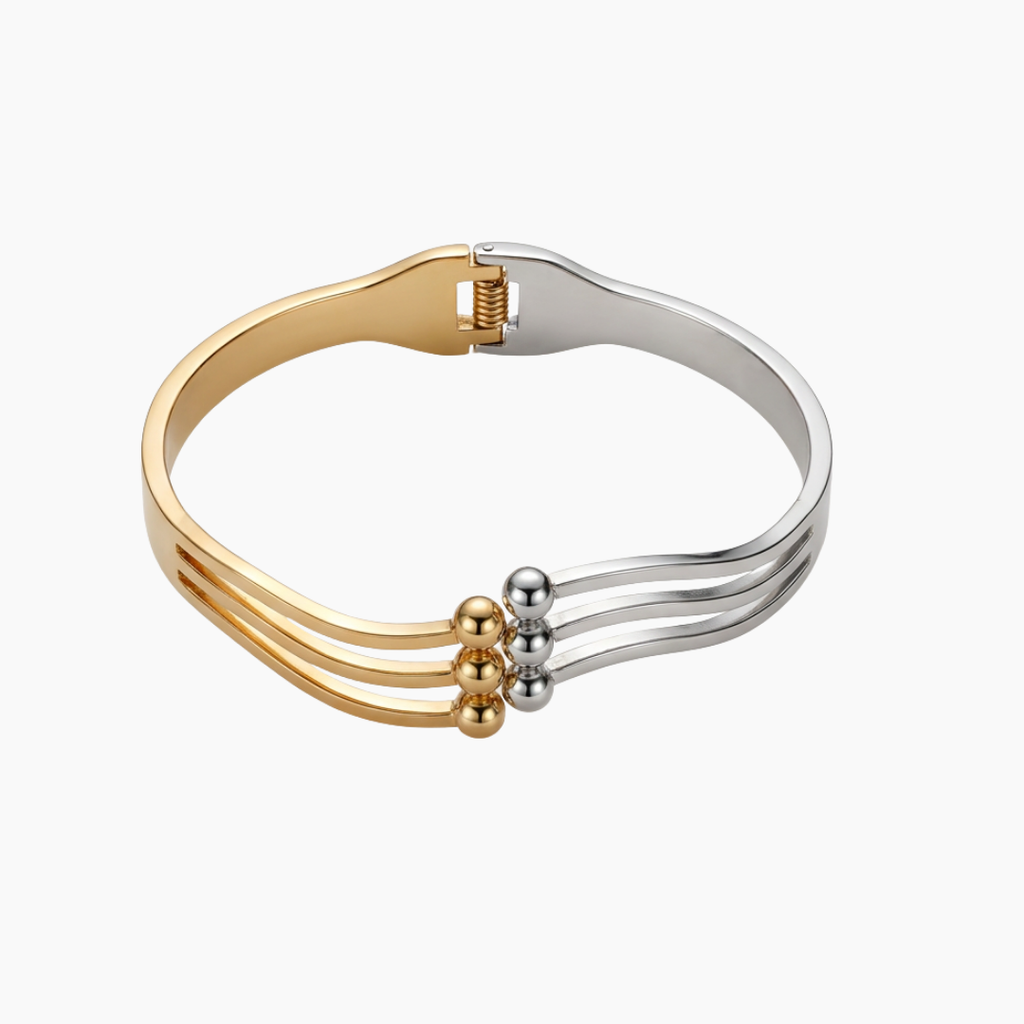 Plume Bracelet - Two-Tone