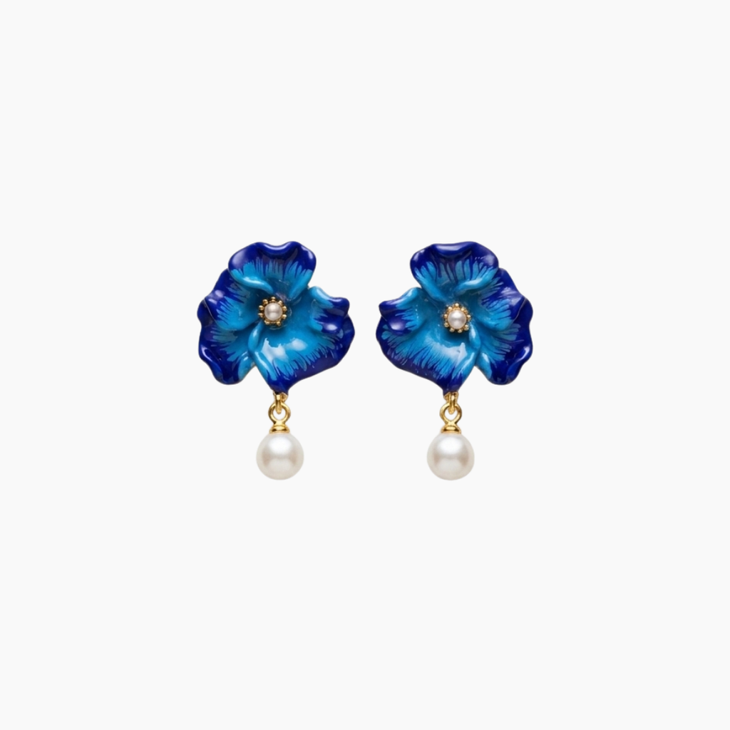 Pensée Earrings
