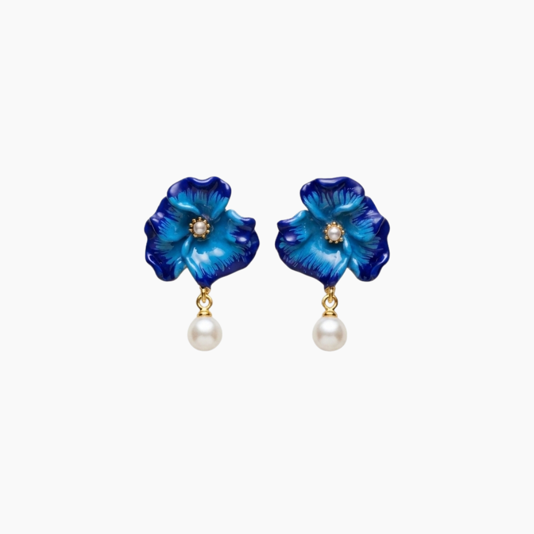Pensée Earrings