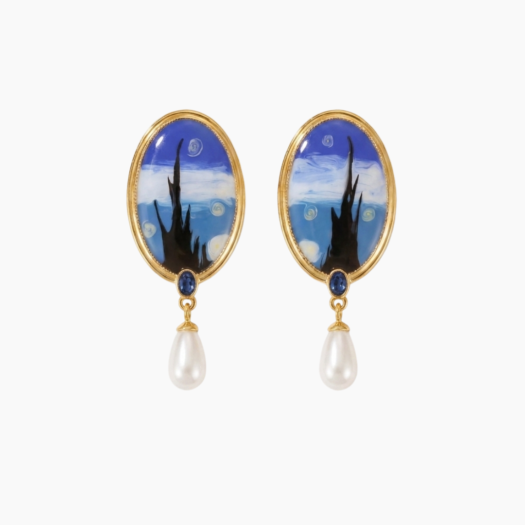 Cyprès Earrings