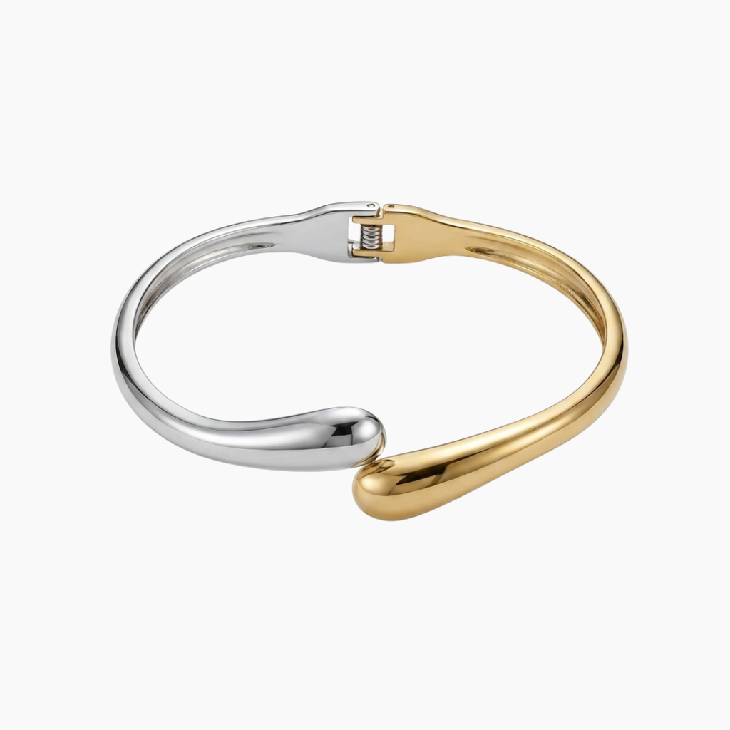 Onde Bracelet - Silver & Gold