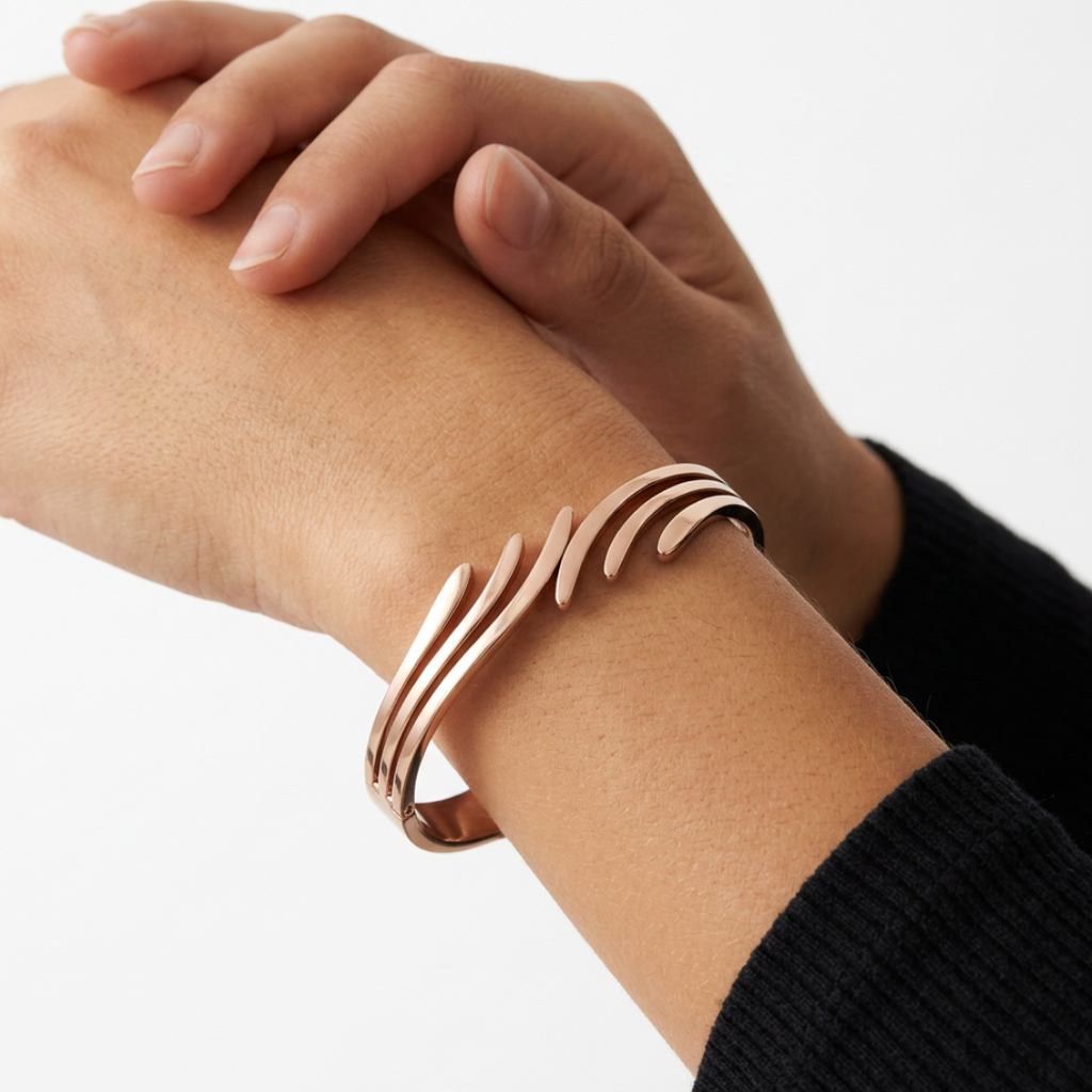 Plume Bracelet - Rose Gold